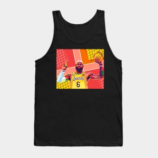 king james pop art Tank Top